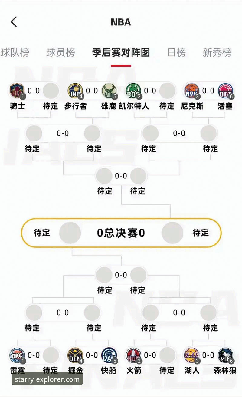 NBA赛事导航教程：湖人锁定季后赛席位，如何在星空平台追踪西部格局